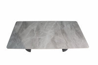 HD-11001 — Τραπέζι Italy Light Grey — 180x90x76H cm