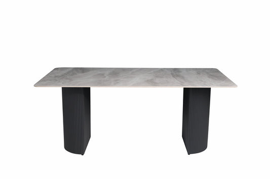 HD-11001 — Τραπέζι Italy Light Grey — 180x90x76H cm
