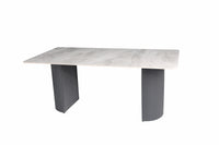 HD-11001 — Τραπέζι Italy Light Grey — 180x90x76H cm