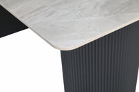 HD-11001 — Τραπέζι Italy Light Grey — 180x90x76H cm