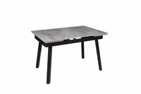 HD-11002 — Επεκτεινόμενο Τραπέζι Italy Light Grey — 120(+30+30)x85x76H cm