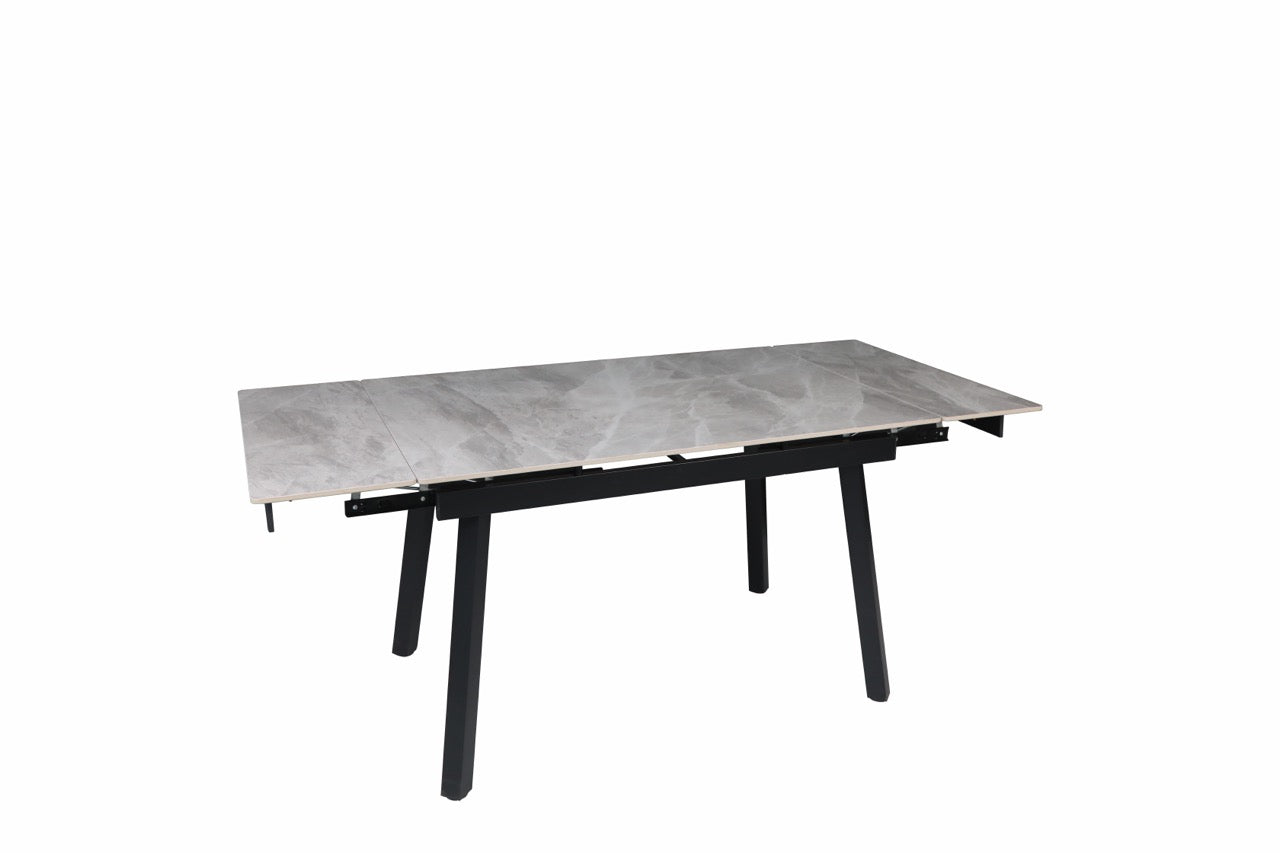 HD-11002 — Επεκτεινόμενο Τραπέζι Italy Light Grey — 120(+30+30)x85x76H cm