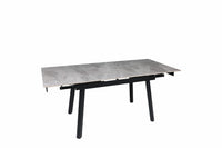 HD-11002 — Επεκτεινόμενο Τραπέζι Italy Light Grey — 120(+30+30)x85x76H cm