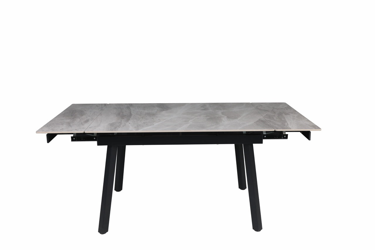 HD-11002 — Επεκτεινόμενο Τραπέζι Italy Light Grey — 120(+30+30)x85x76H cm