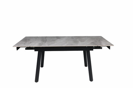 HD-11002 — Επεκτεινόμενο Τραπέζι Italy Light Grey — 120(+30+30)x85x76H cm