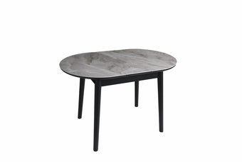 compare product HD-11003 — Επεκτεινόμενο Τραπέζι Italy Light Grey — 95(+25)x76H cm