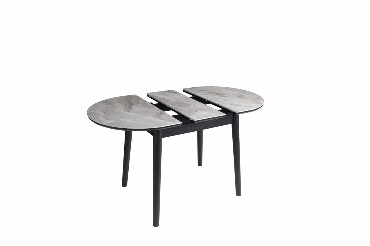 HD-11003 — Επεκτεινόμενο Τραπέζι Italy Light Grey — 95(+25)x76H cm