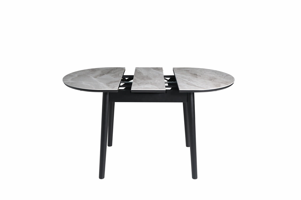 HD-11003 — Επεκτεινόμενο Τραπέζι Italy Light Grey — 95(+25)x76H cm