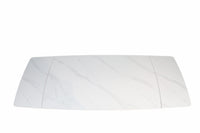 HD-11004 — Επεκτεινόμενο Τραπέζι Gloss Snow White — 160(+40+40)x90x76H cm