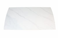 HD-11004 — Επεκτεινόμενο Τραπέζι Gloss Snow White — 160(+40+40)x90x76H cm