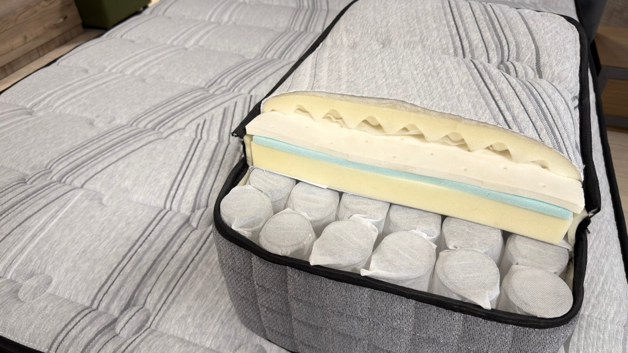 Royal — Στρώμα Pocket Spring με Latex, Memory Foam & Natural Latex